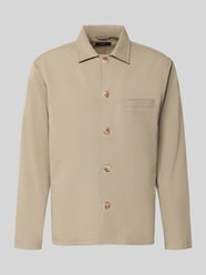 Regular Fit Hemdjacke mit Viskose-Mix Modell 'Landen' von Matinique - 7