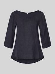 Bluzka lniana z rękawem 3/4 o kroju regular fit model 'La44ura' od ZABAIONE - 12