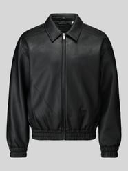 Regular Fit Kunstlederjacke Modell 'REX' von ONLY & SONS - 48