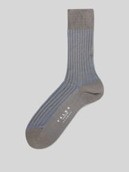 Sokken met labelprint, model 'SHADOW' van Falke - 46