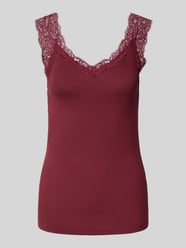 Top o kroju slim fit z mieszanki wiskozy model ‘BARBERA’ od Pieces - 37
