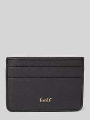 Lederkartenetui mit Label-Print von Forét - 1