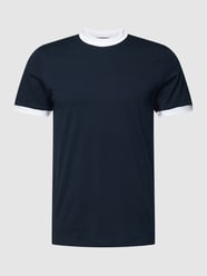 T-Shirt mit Rundhalsausschnitt von Roy Robson Blau - 12