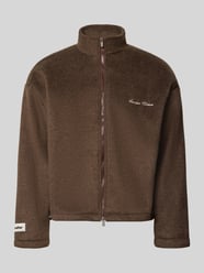 Fleecejacke mit Label-Stitching und Zweiwege-Reißverschluss von ANOTHER COTTON LAB - 32
