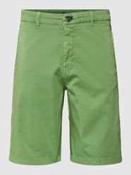 Bermudy z wpuszczaną kieszenią od JOOP! Jeans Zielony - 38