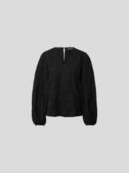 Bluse mit Strukturmuster von Stine Goya Schwarz - 34