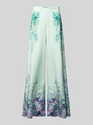 Hose aus Satin mit weitem Bein von Marc Cain - 35
