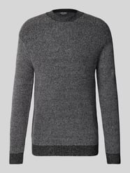 Strickpullover mit Rundhalsausschnitt von Antony Morato Grau - 44