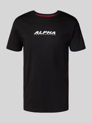 T-Shirt mit Label-Print von Alpha Industries - 41