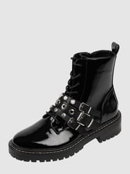 Boots in Lack-Optik Modell 'Bold' von Only Schwarz - 12