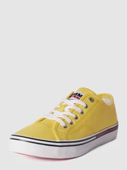 Sneakers met logodetail van Tommy Jeans Geel - 26