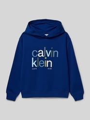 Bluza z kapturem z nadrukiem z logo od Calvin Klein Jeans - 24