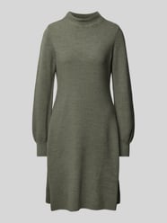 Knielanges Kleid mit Turtleneck von monari Grün - 13