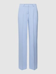 Bundfaltenhose mit seitlichen Eingrifftaschen von WHITE LABEL Blau - 22