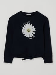Sweatshirt met applicatie van Tom Tailor Blauw - 11