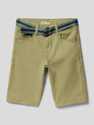 Slim Fit Bermuda im 5-Pocket-Design von s.Oliver RED LABEL Grün - 45