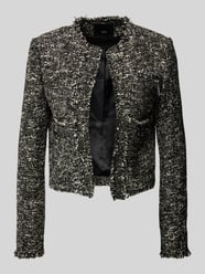 Blazer mit Fransen Modell 'SALT' von Mango Schwarz - 26