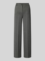 Straight Fit Stoffhose mit Bügelfalten Modell 'PANETTO' von Weekend Max Mara Grau - 39