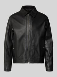 Regular Fit Lederjacke aus echtem Schafsleder Modell 'JOGEAR' von BOSS Orange - 9