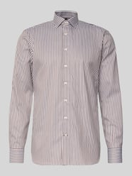 Koszula casualowa o kroju slim fit z kołnierzykiem typu kent model ‘Namur’ od OLYMP SIGNATURE - 24