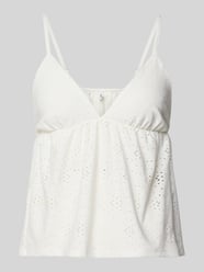 Regular Fit Trägertop mit Lochmuster Modell 'SMILLA' von ONLY - 2