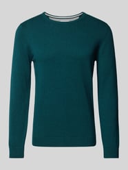 Sweter z dzianiny z prążkowanymi wykończeniami od s.Oliver RED LABEL - 46