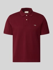 Regular Fit Poloshirt aus reiner Baumwolle von GANT Bordeaux - 22