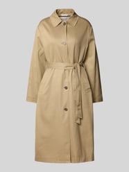 Relaxed Fit Trenchcoat aus Lyocell-Mix-Twill von Marc O'Polo Beige - 28