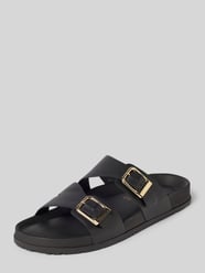 Sandalette aus Leder mit Dornschließe von Tamaris - 41