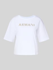 Boxy Fit T-Shirt mit Ziersteinbesatz von ARMANI EXCHANGE - 30