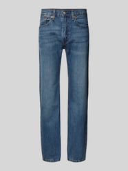 Straight Fit Jeans aus reiner Baumwolle von Levi's® Blau - 18