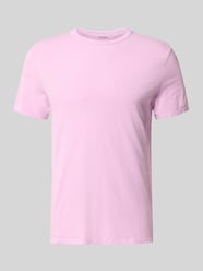 t-shirt o kroju regular fit z okrągłym dekoltem model 'Devon' od American Vintage Fuksjowy - 21