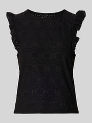 Slim Fit Top mit Allover-Muster Modell 'MILLA' von ONLY - 43