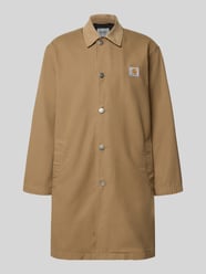 Mantel mit Label-Patch Modell 'Webster' von Carhartt Work In Progress Beige - 15