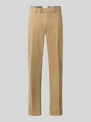 Regular Fit Chino aus Baumwoll-Mix Modell 'Evans' von Brax Beige - 26