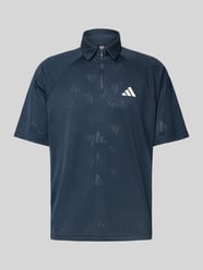 Regular Fit Poloshirt mit Logo und Reißverschluss von adidas Sportswear - 16