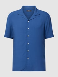 Slim Fit Freizeithemd mit Reverskragen von Jake*s Blau / Türkis - 31