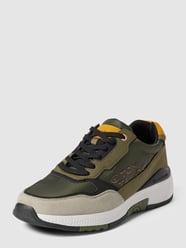 Sneakers met labeldetails van Tom Tailor Groen - 32