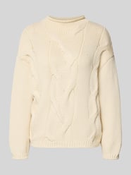 Strickpullover mit gerippten Abschlüssen Modell 'TRENZAS' von Mango - 20