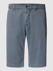 Bermudas mit Allover-Muster von Tom Tailor Blau - 47