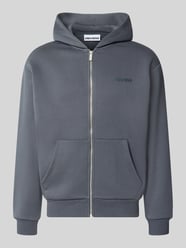 Relaxed Fit Sweatjacke aus Baumwoll-Mix mit Label-Detail von REVIEW - 41