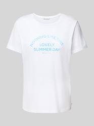 T-shirt o kroju regular fit z czystej bawełny od Tom Tailor Denim - 24