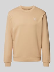 Sweatshirt mit Logo-Badge von Scotch & Soda Beige - 10