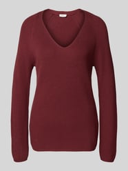Sweter z dzianiny kroju regular fit z mieszanki bawełny od s.Oliver RED LABEL - 14