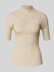 Slim Fit Pullover aus Schurwolle von BOSS Beige - 43