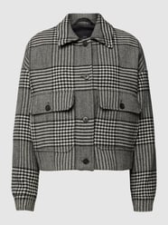 Jack met ruitmotief, model 'BATUN' van Weekend Max Mara Zwart - 32