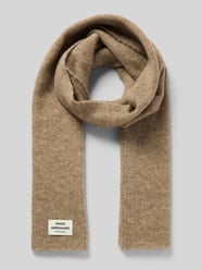 Schal mit Label-Detail von MADS NØRGAARD Beige - 21