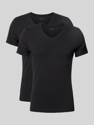 T-Shirt mit V-Ausschnitt im 2er-Pack von JOOP! COLLECTION - 1