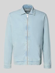 Kurtka jeansowa o kroju relaxed fit z czystej bawełny model 'HARRINGTON' od ARMEDANGELS - 7