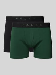 Boxershort met elastische logo in band in een set van 2 stuks van Falke - 32